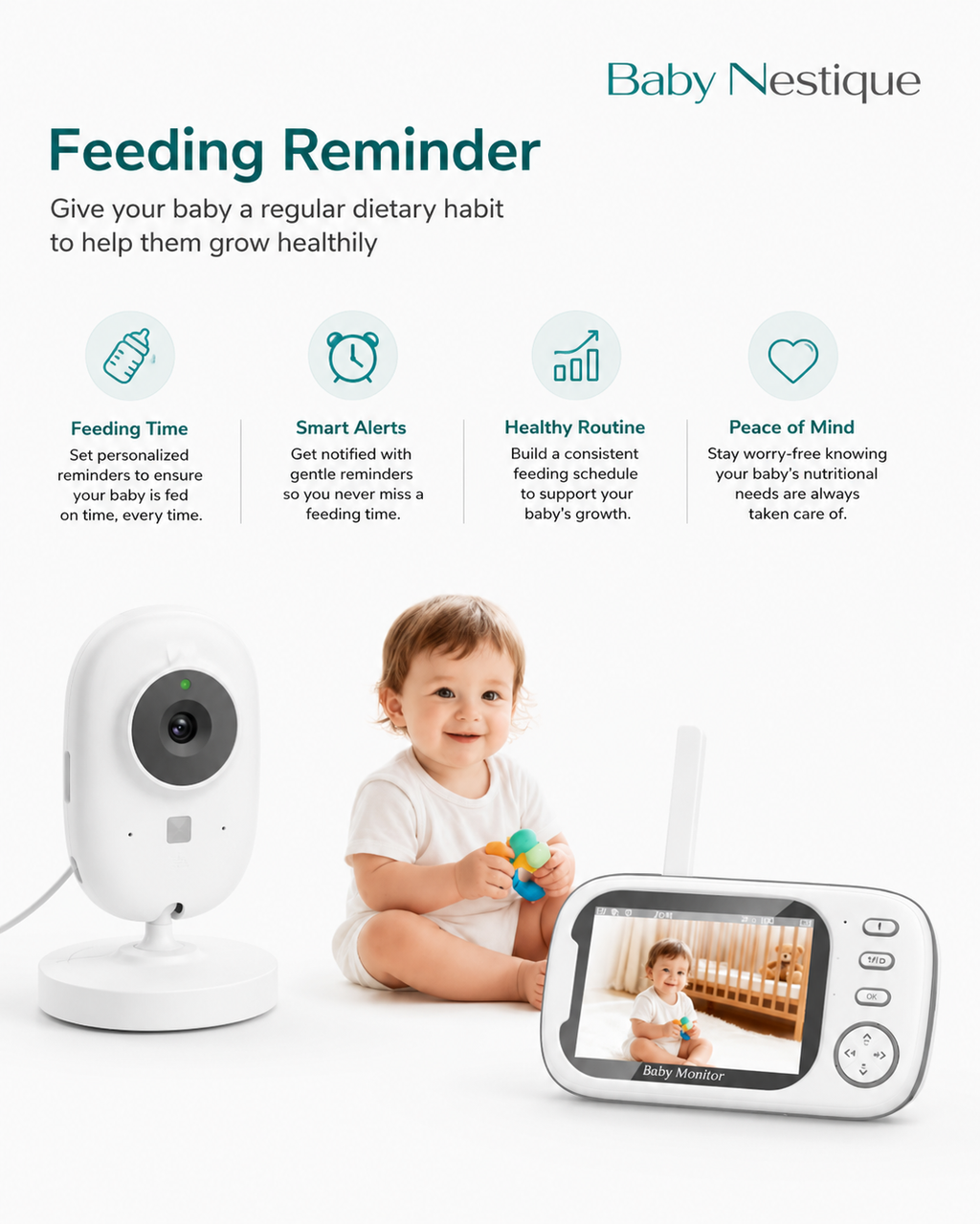 Peaceful Nights Wireless Baby Monitor