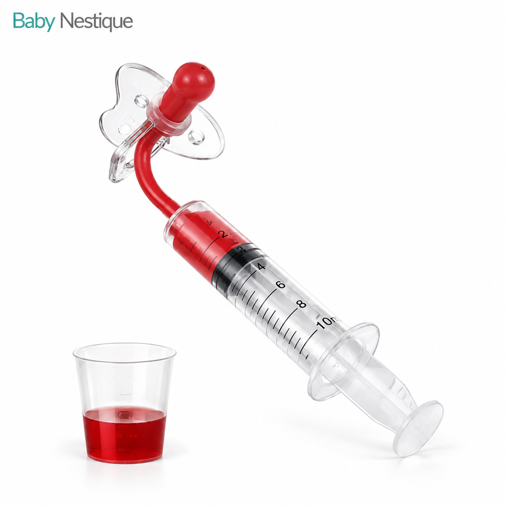 Give Medicine Easily with Baby Pacifier Dispenser