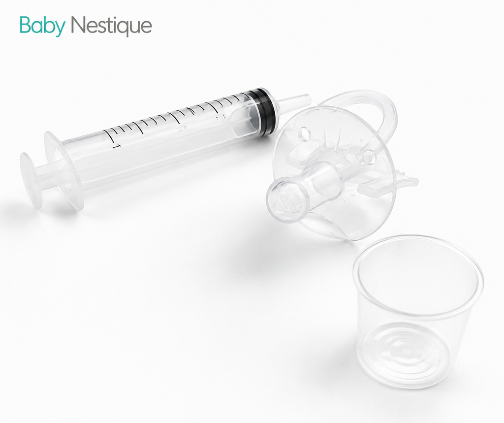 Give Medicine Easily with Baby Pacifier Dispenser