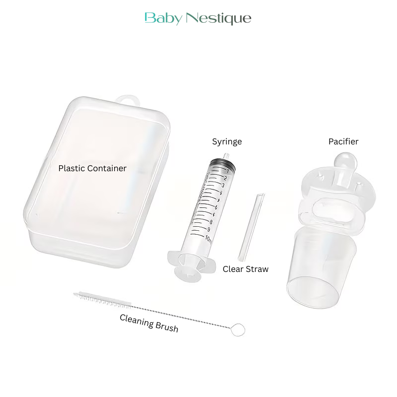 Give Medicine Easily with Baby Pacifier Dispenser