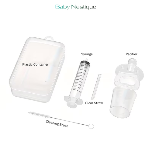 Give Medicine Easily with Baby Pacifier Dispenser