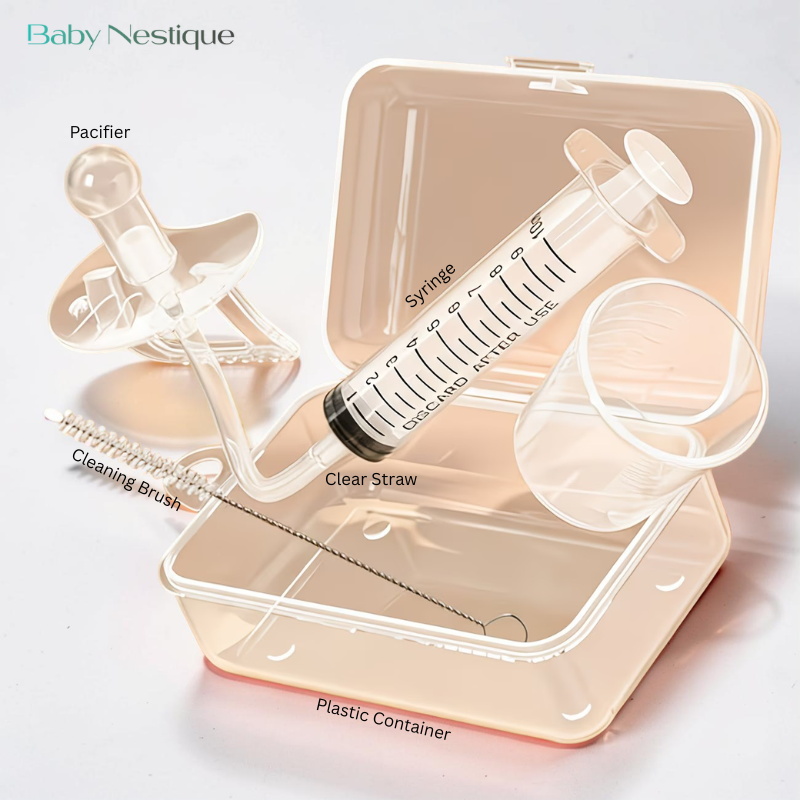 Give Medicine Easily with Baby Pacifier Dispenser