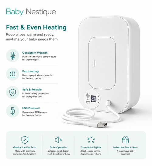 Gentle Heated Wipe Dispenser